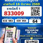 ตรวจสลากกินแบ่งรัฐบาลงวดวันที่ 1 มีนาคม